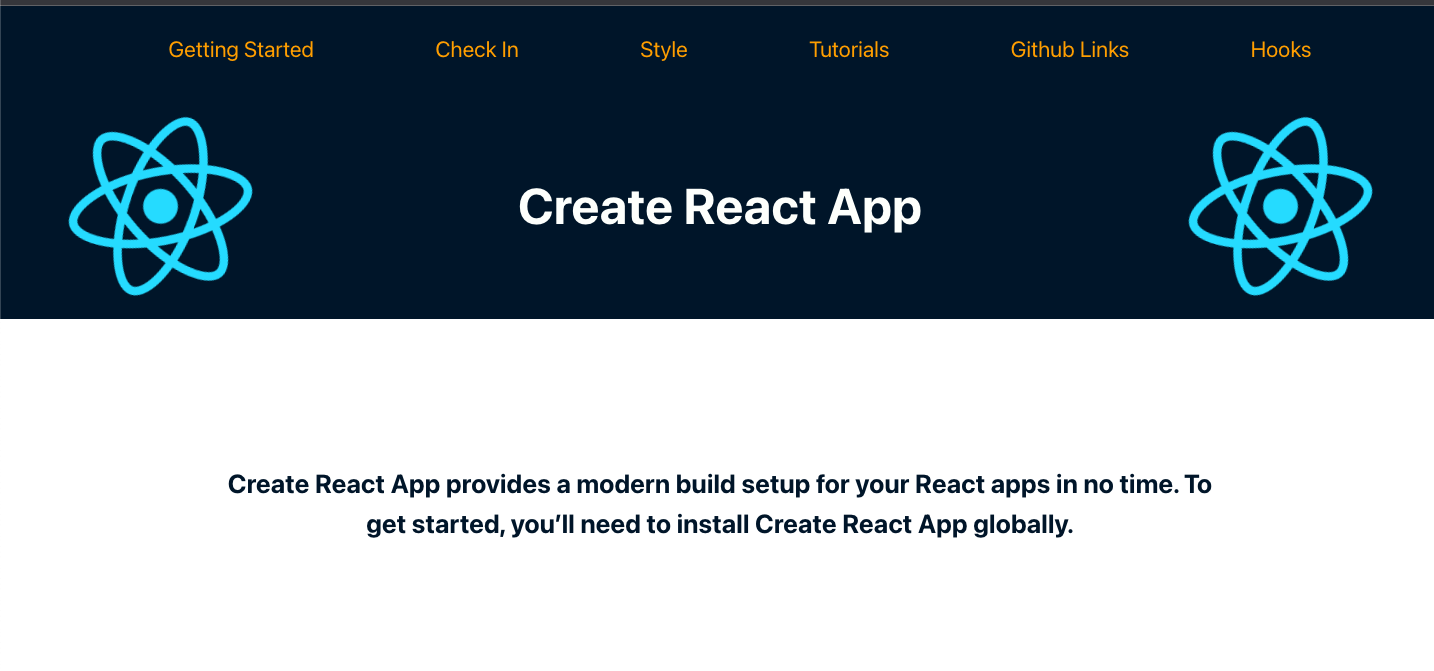 React Starter Kit